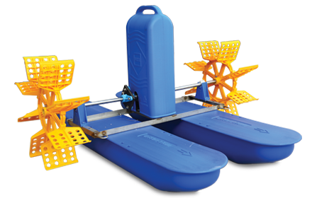 2hp paddle wheel aerator